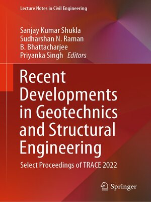 cover image of Recent Developments in Geotechnics and Structural Engineering